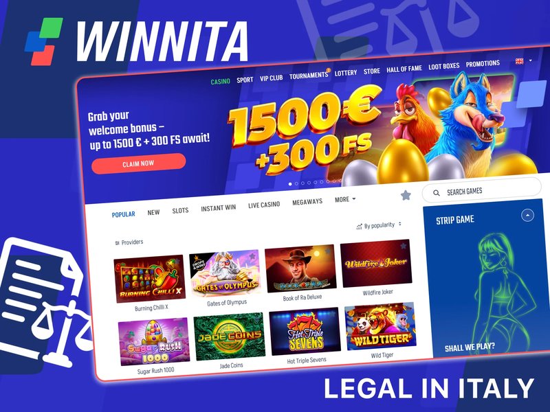 Scopri le novità del Winnta Casinò: Accedi a Giochi e Offerte Esclusive